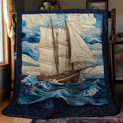 Sailing Waves WN1211068CL Quilt