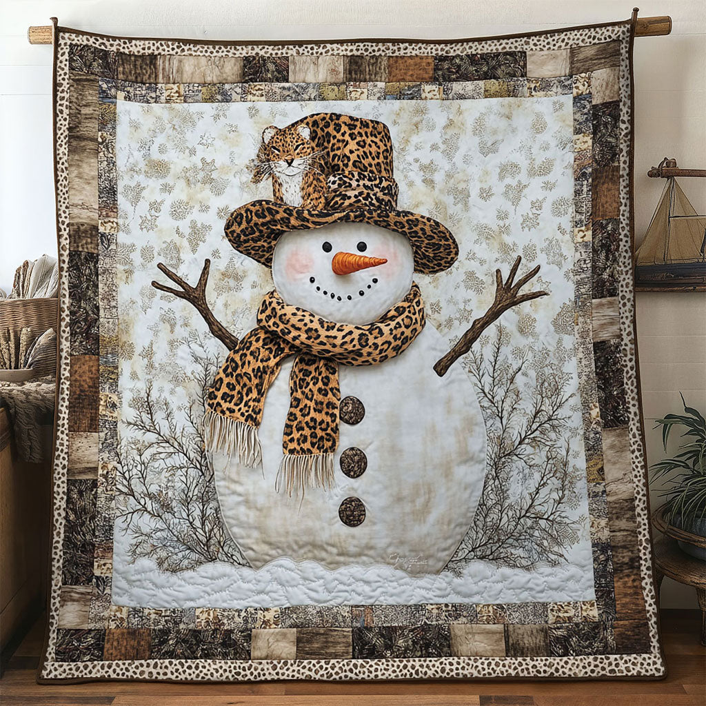 Rustic Chic Snowman WN1411037CL Quilt