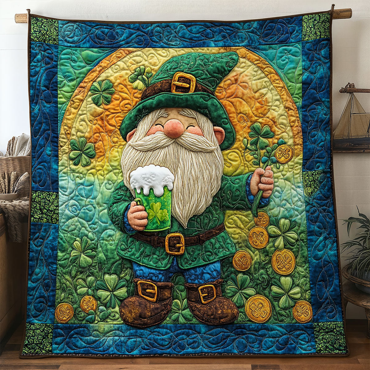 Clover Mug Gnome WN1407003CL Quilt