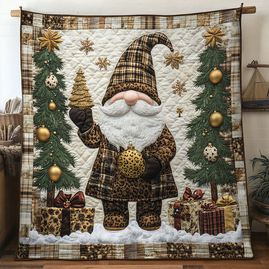 Gnome In Gold Sparkle WN1207031CL Quilt