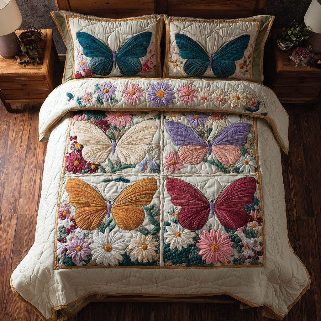 Rainbow Butterfly Garden CW1009014CL Duvet Cover Set