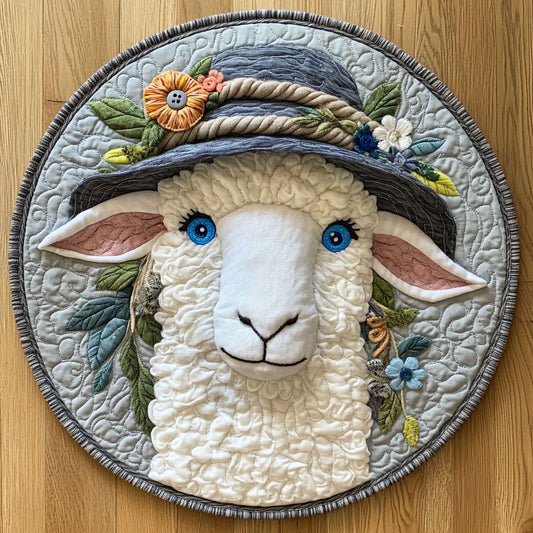 Wooly Dream CW0306051CL Quilted Round Mat