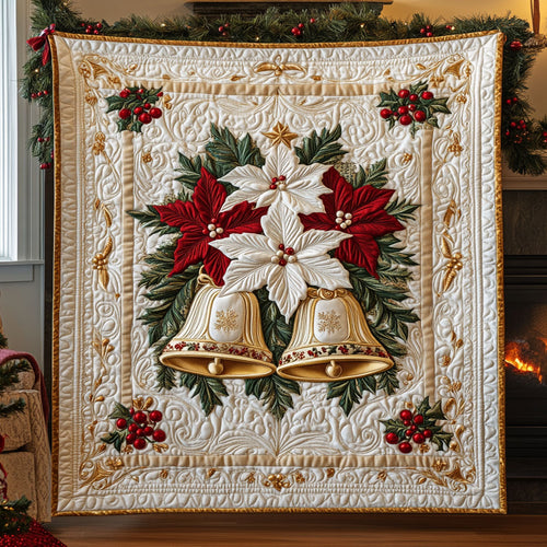 Festive Christmas Bells WN0309033CL Quilt