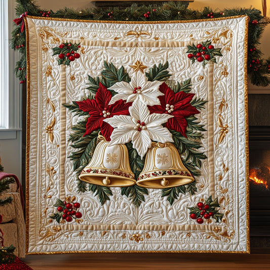 Festive Christmas Bells WN0309033CL Quilt