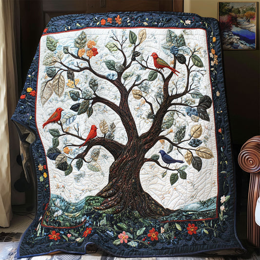 Bird Tree WX2201017CL Quilt