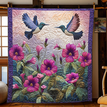 Blooming Hummingbird WJ0901007CL Quilt