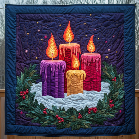 Christmas Advent Candles LT2709010CL Quilt