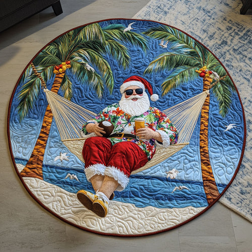 Aloha Santa LT1911021CL Quilted Round Mat