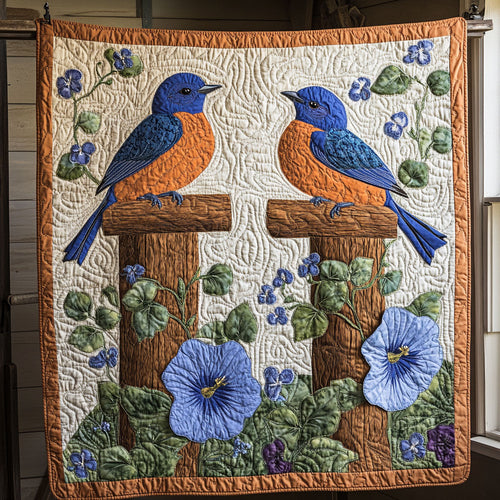 Bluebird Nest WY2608060CL Quilt