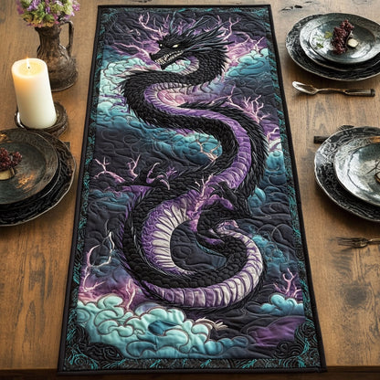 Storm Dragon CW1705215CL Quilted Table Runner