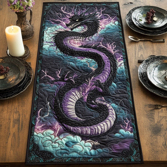 Storm Dragon CW1705215CL Quilted Table Runner