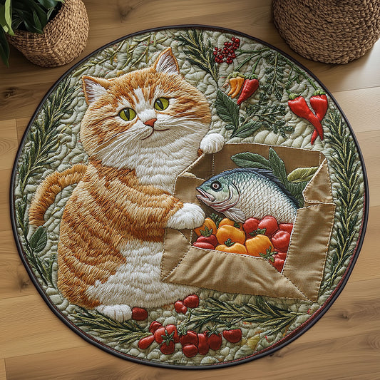 GardenCat Special WN3006047CL Quilted Round Mat