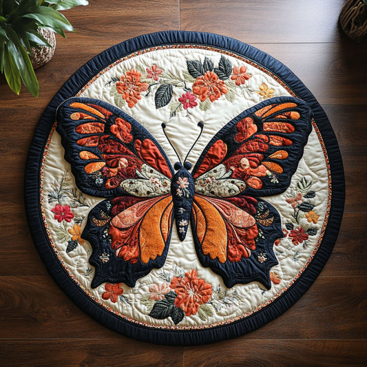 Garden Flutter CM1705009CL Quilted Round Mat