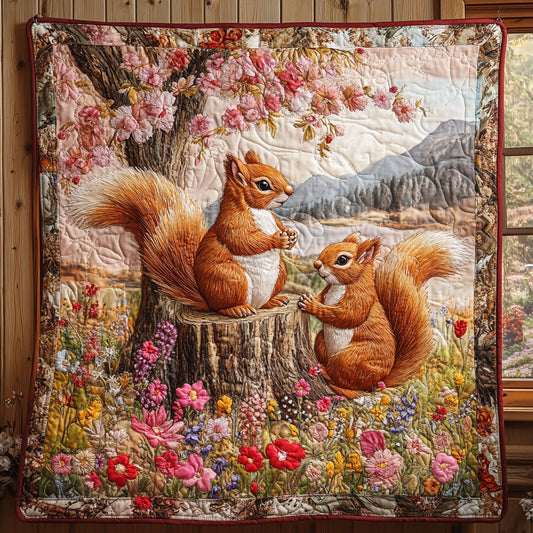 Squirrel Friend CP1905026CL Quilt