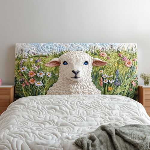 Naive Sheep QA0501019CL Quilted Headboard Slipcover