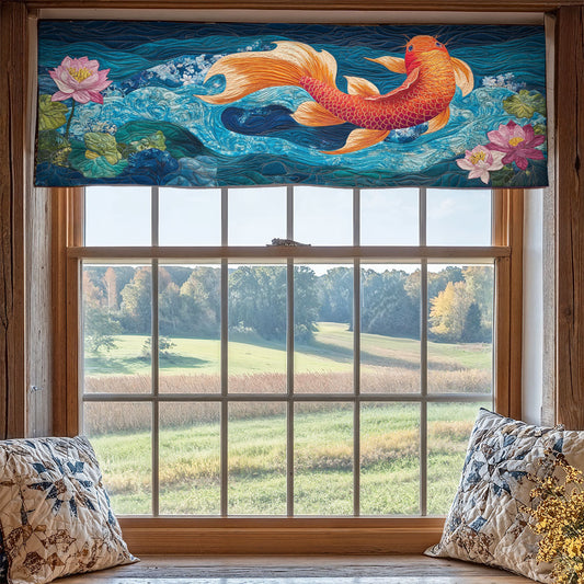 Goldfish WX2205032CL Quilted Valance