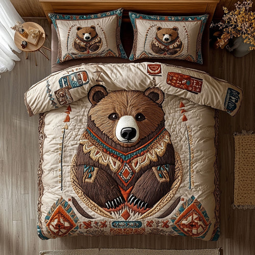 Tribal Bear CP2808052CL Duvet Cover Set