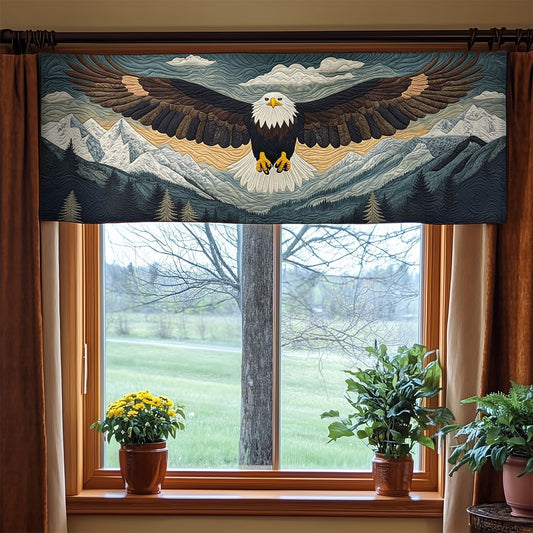 Eagle Mountain WX1305023CL Quilted Valance