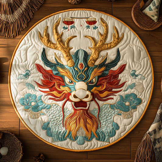 Mythic Majesty WY2907076CL Quilted Round Mat