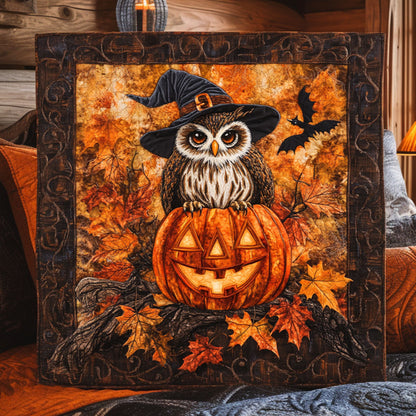 Pumpkin Owllight WN0708083CL Quilt