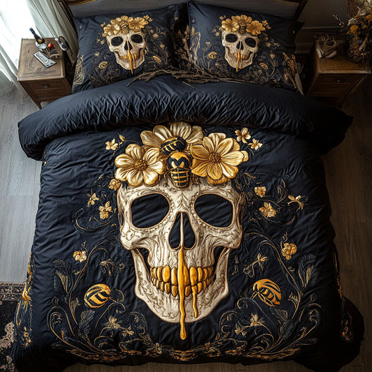 Bee Skull WN2309019CL Duvet Cover Set
