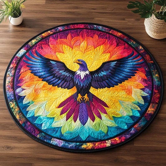 Bold Bird CM1905004CL Quilted Round Mat