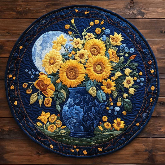 Royal Vase WN2804056CL Quilted Round Mat