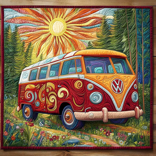 Peaceful Car CQ1904004CL Quilt