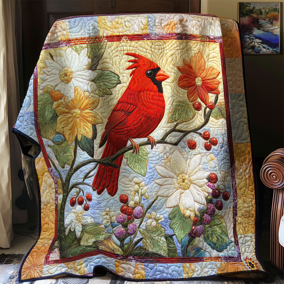 Cardinal Bloom WJ2012005CL Quilt