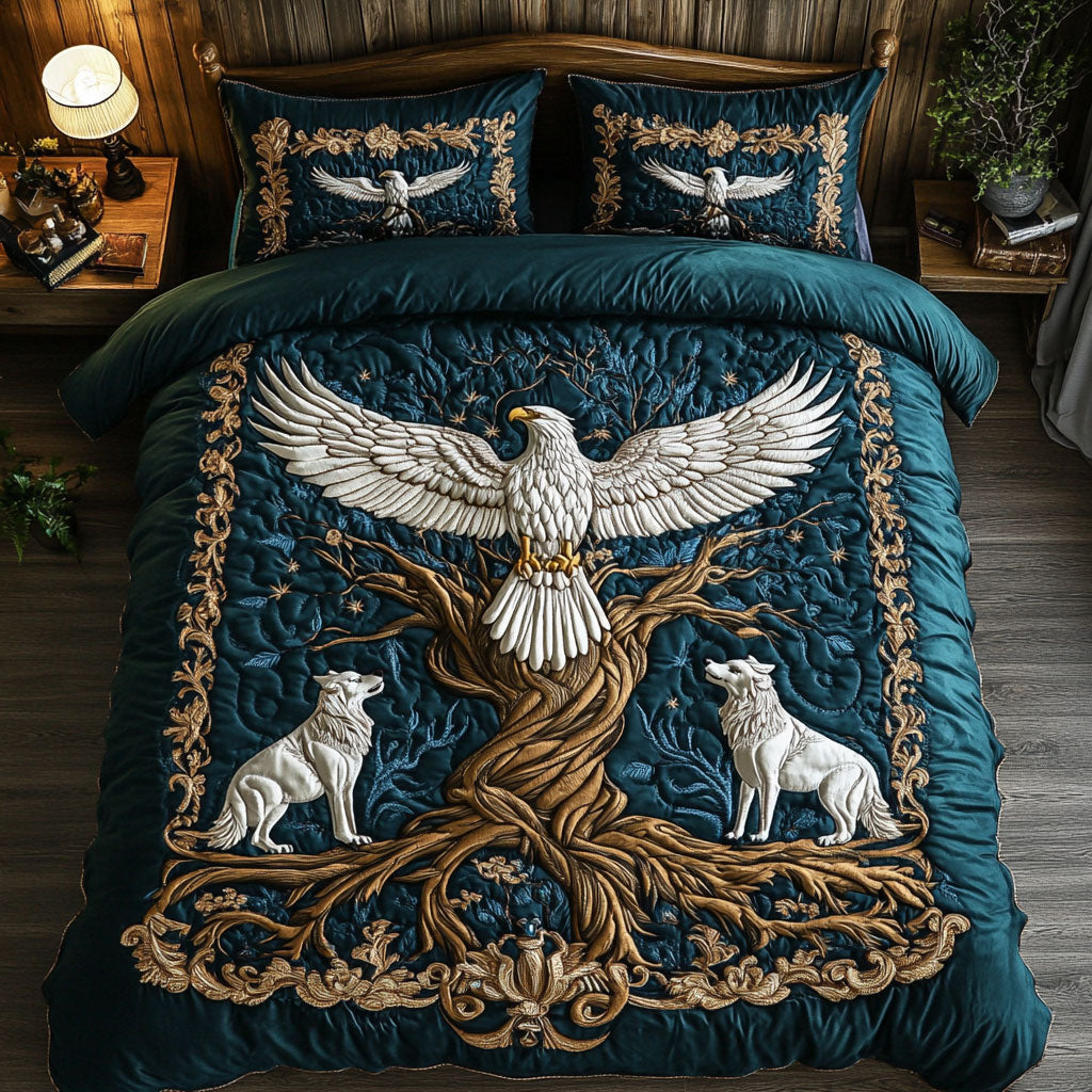 Eagle and Wolf CM3105022CL Duvet Cover Set