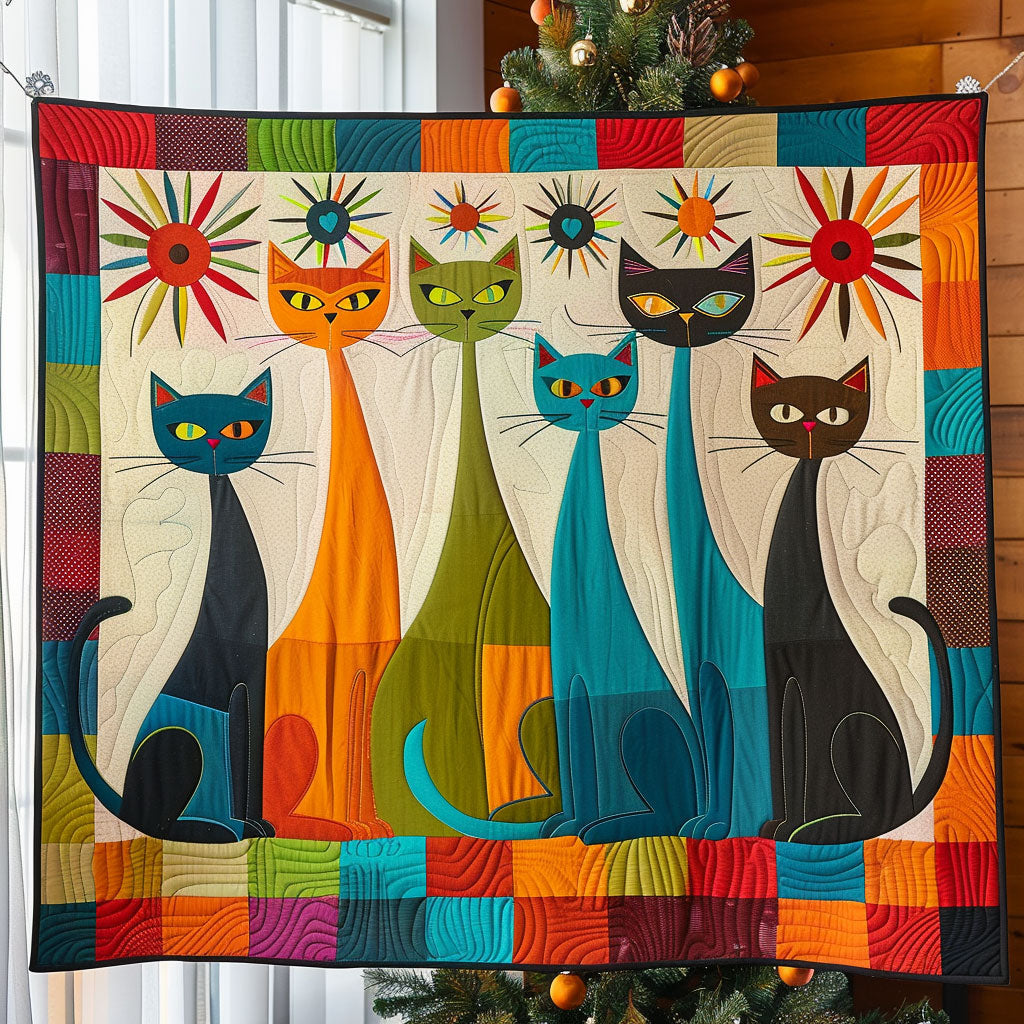 Cat Parade CW1011012CL Quilt
