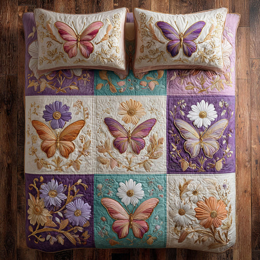 Patchwork Butterfly Charm CW1009013CL Duvet Cover Set