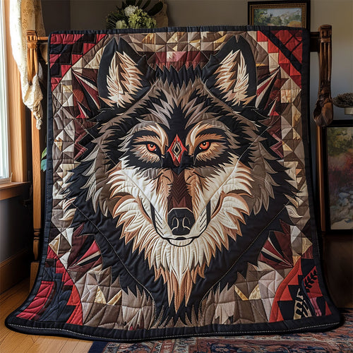 Wolf Native American WJ3012024CL Quilt