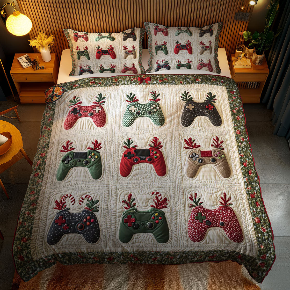 Gamer’s Christmas WN2311026CL Duvet Cover Set