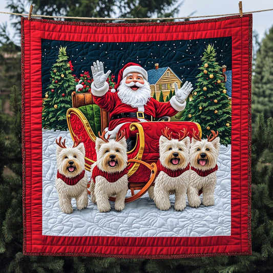 Holly Jolly Dog-Pull LT1411001CL Quilt
