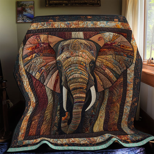 Elephant Oasis WX2012024CL Quilt