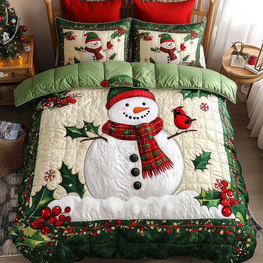 Frosty Friends Snowman WN2509024CL Duvet Cover Set