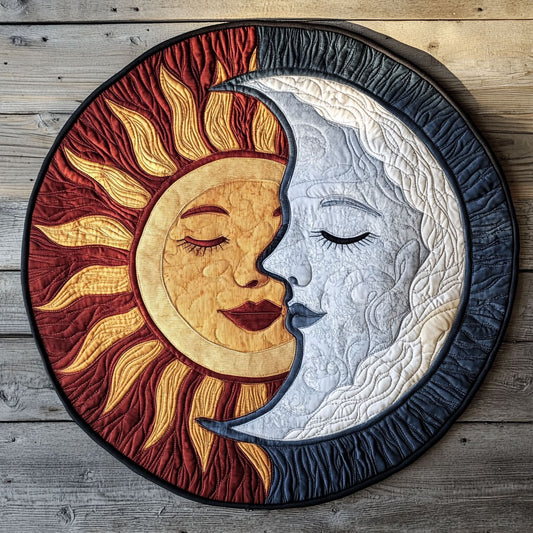 Sun And Moon CP3004017CL Quilted Round Mat