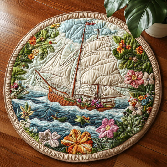Sail Spirit CW1605183CL Quilted Round Mat