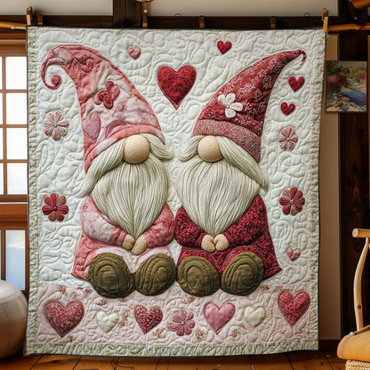 Romantic Gnomes WN2512048CL Quilt