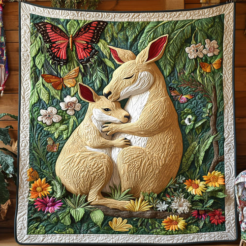 Kangaroo Embrace WY0307065CL Quilt