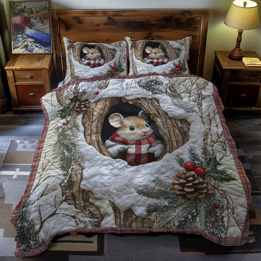 Small Woodland Mouse WX1312099CL Duvet Cover Set