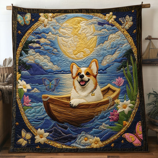 Corgi And The Flame WN2705008CL Quilt