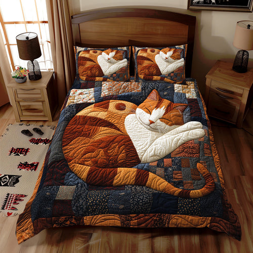 Cat Brown WX0212055CL Duvet Cover Set