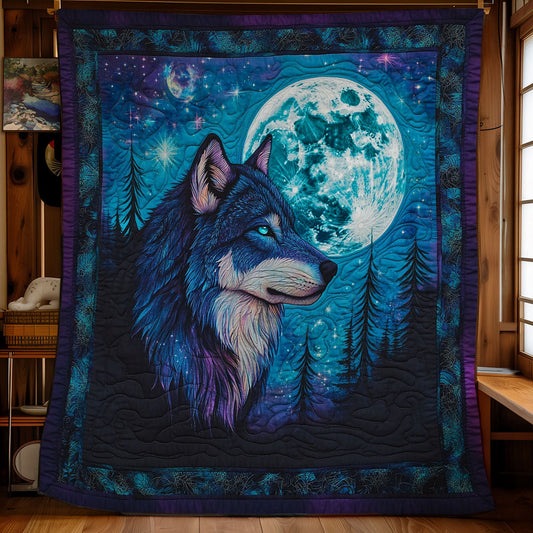 Lunar Spirit Of The Wolf WX0407040CL Quilt