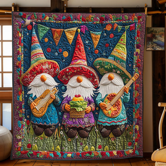 Cactus Gnomes WN2312048CL Quilt