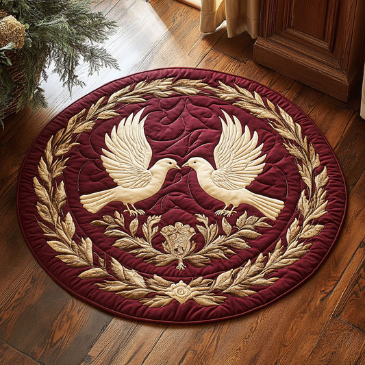 Golden Vow CP2607042CL Quilted Round Mat