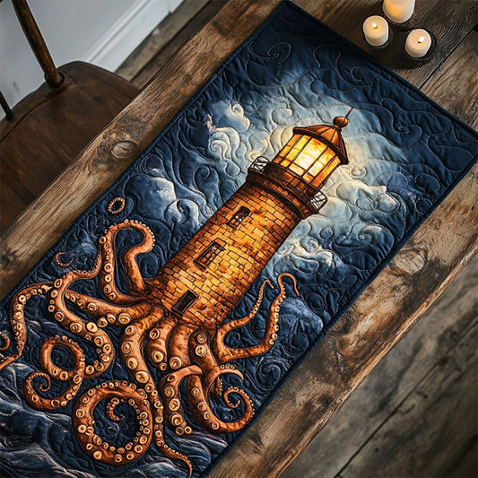 Tentacle Tower WY0505040CL Quilted Table Runner