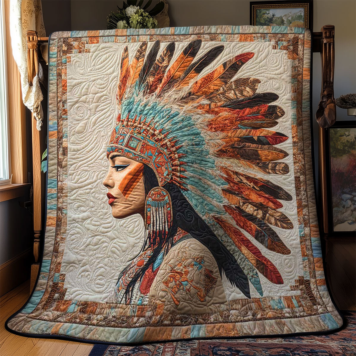 Warrior Woman WN2101019CL Quilt