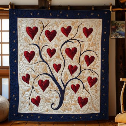 Heart In Tree WY0602156CL Quilt